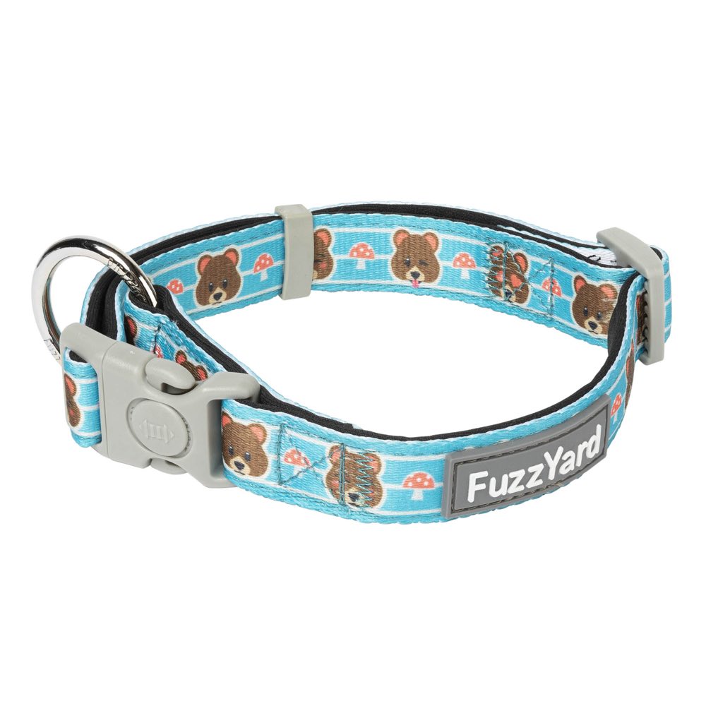 FuzzYard Dog Collar (Fuzz Bear)